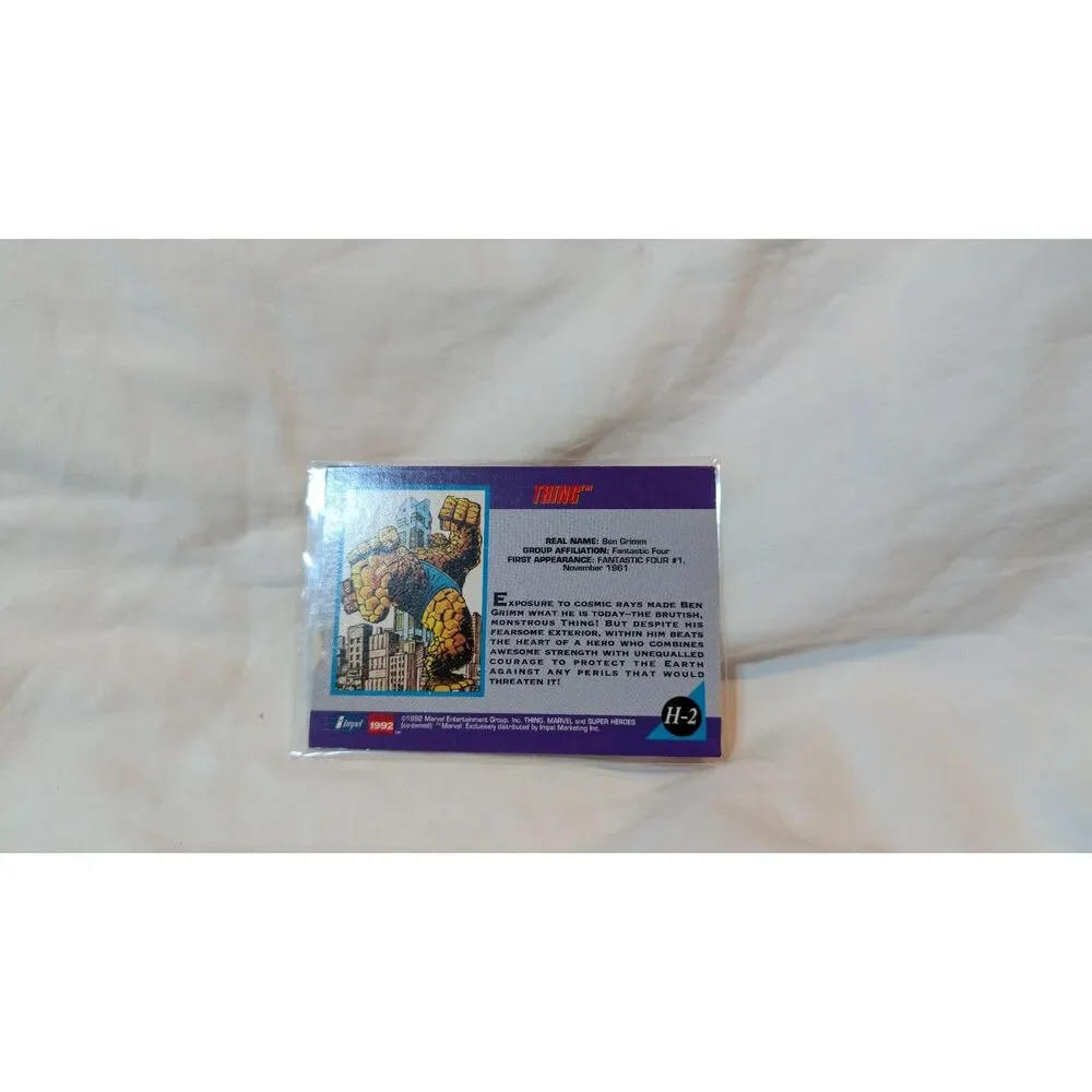 92 Impel Marvel Universe Series 3 Hologram The Thing H-2